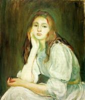 Morisot, Berthe - Julie Daydreaming